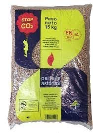 Pellets asturias – 3 Palets - 231 Sacos de 15kg